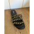 Zwarte slippers marquiiz 